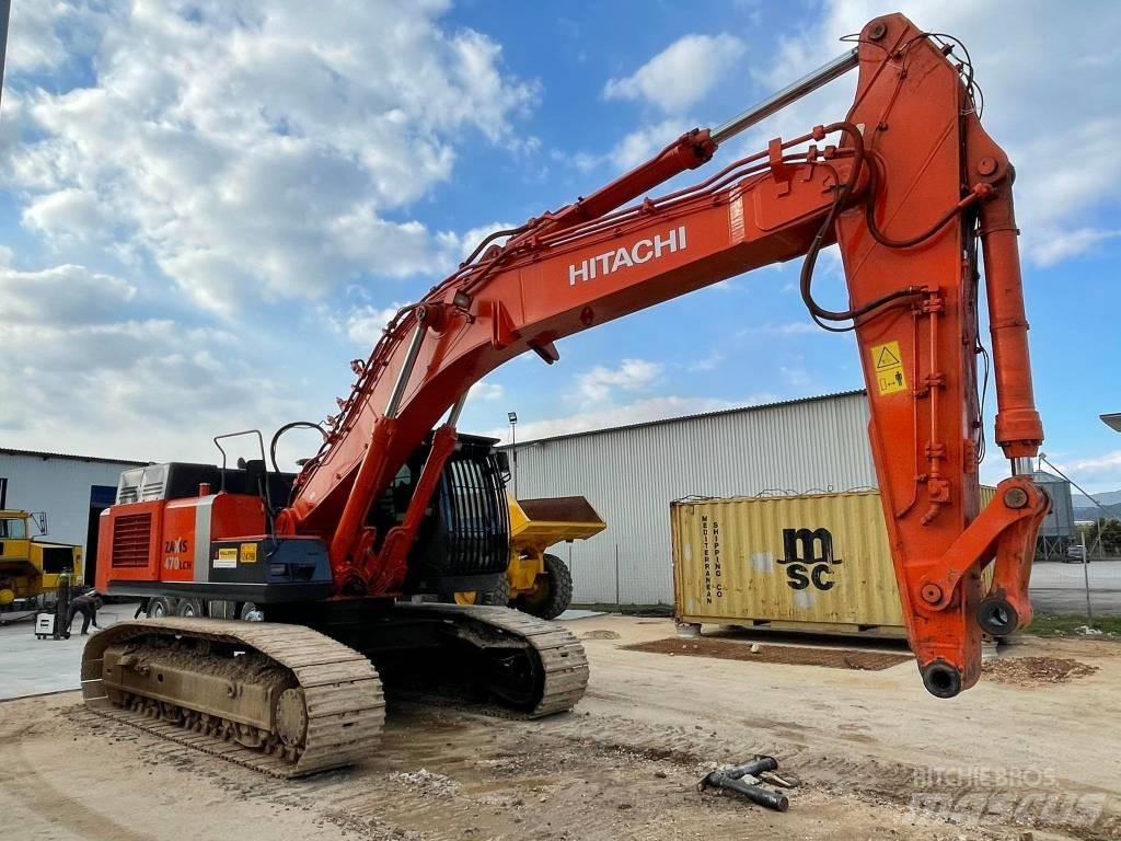 Hitachi ZX470LCH-3 Bandgrävare