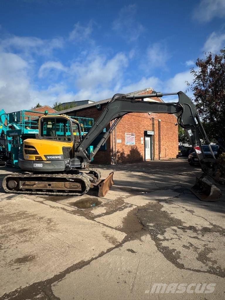 Volvo ECR 88 D Midigrävmaskiner 7t - 12t