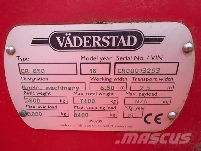 Väderstad Carrier650 Tallriksredskap