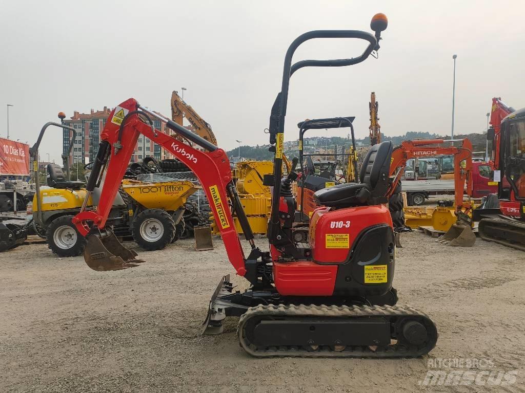 Kubota U 10-3 Minigrävare < 7t