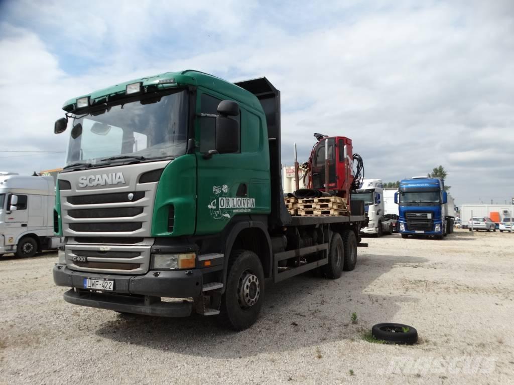 Scania G400 Kranbilar
