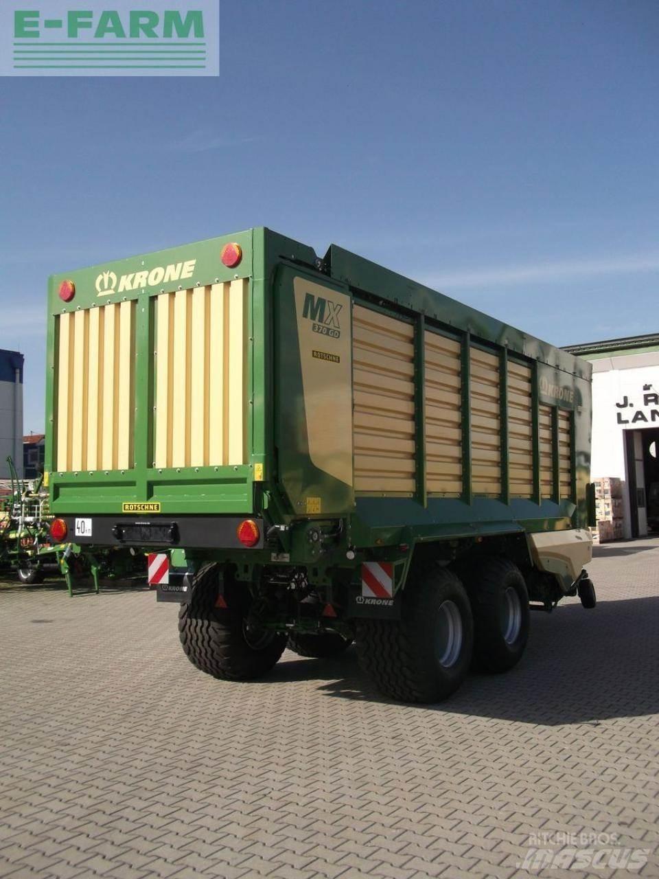 Krone mx 370 gd Spannmålsvagnar
