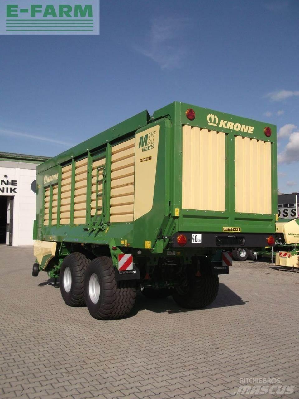 Krone mx 370 gd Spannmålsvagnar