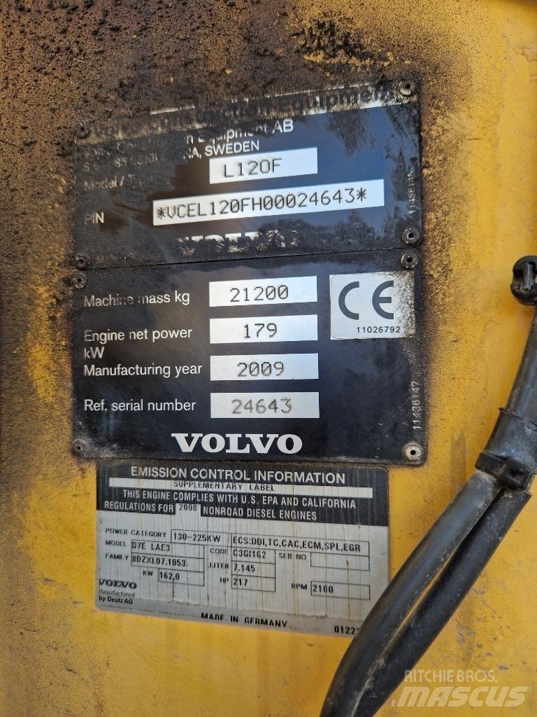 Volvo L 120 F Hjullastare