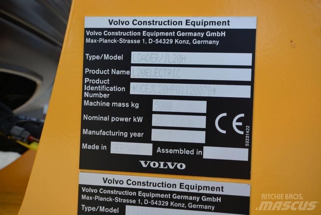 Volvo L 20 electric Hjullastare