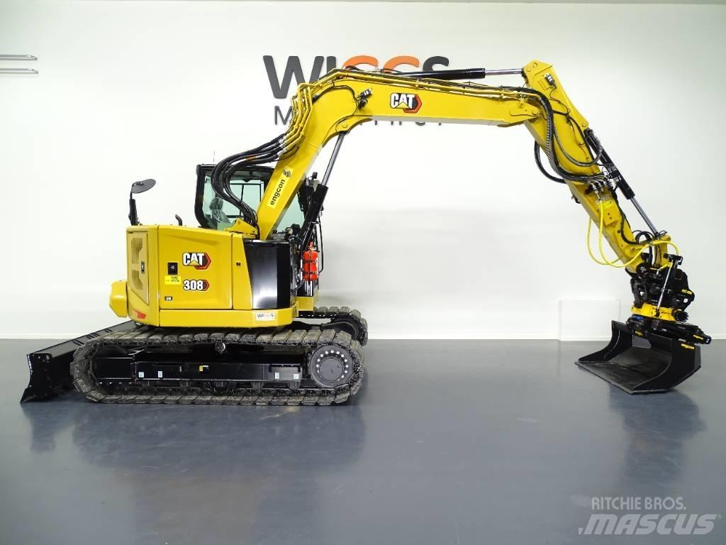 CAT 308 CR Midigrävmaskiner 7t - 12t
