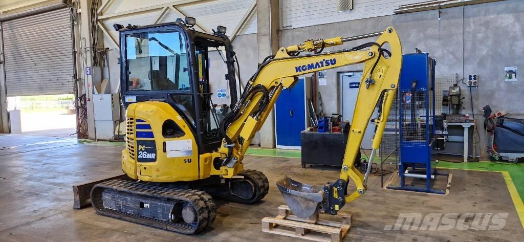 Komatsu PC 26 MR Minigrävare < 7t