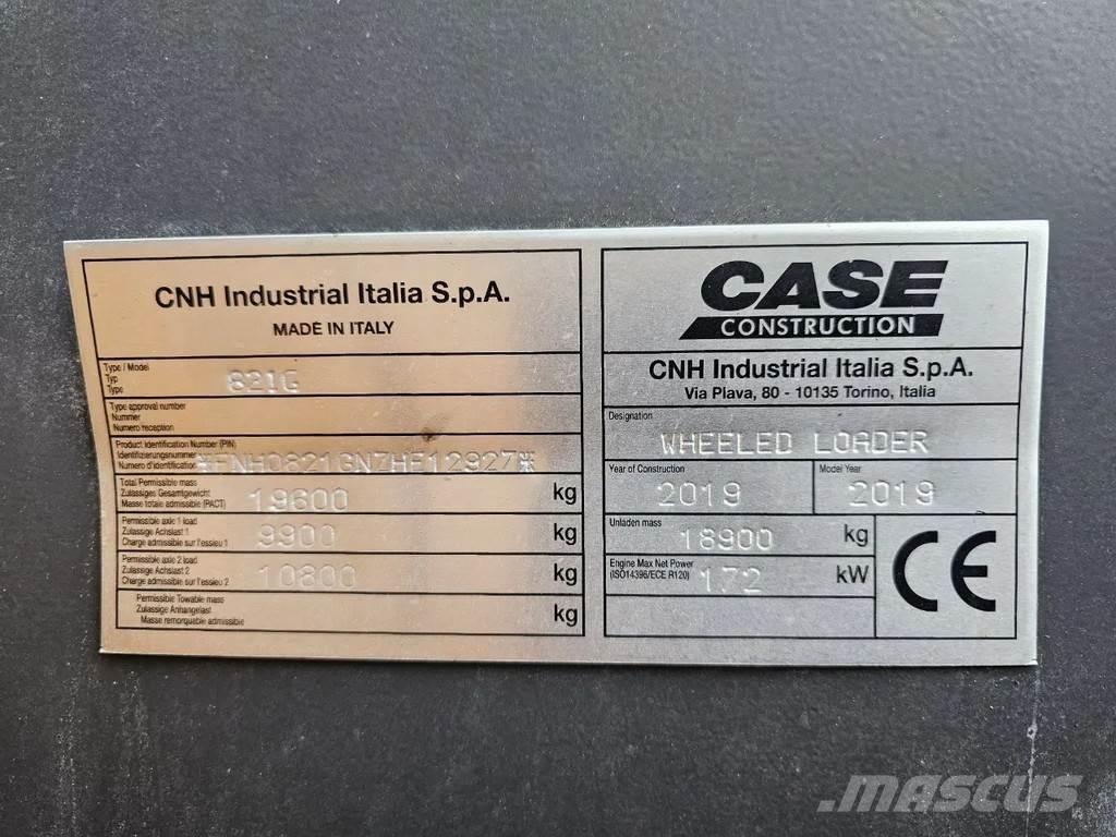 CASE 821G Hjullastare