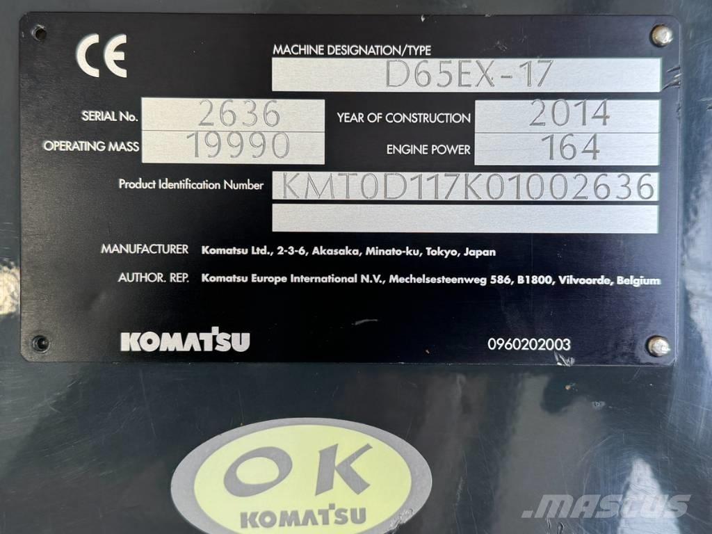 Komatsu D 65 EX-17 Bandschaktare