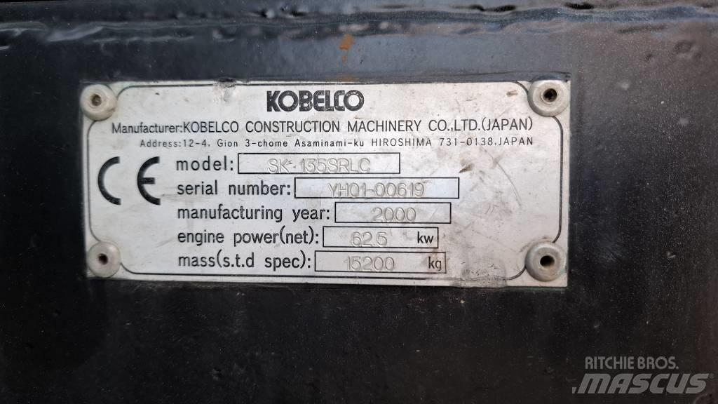 Kobelco SK 135 SR LC Bandgrävare