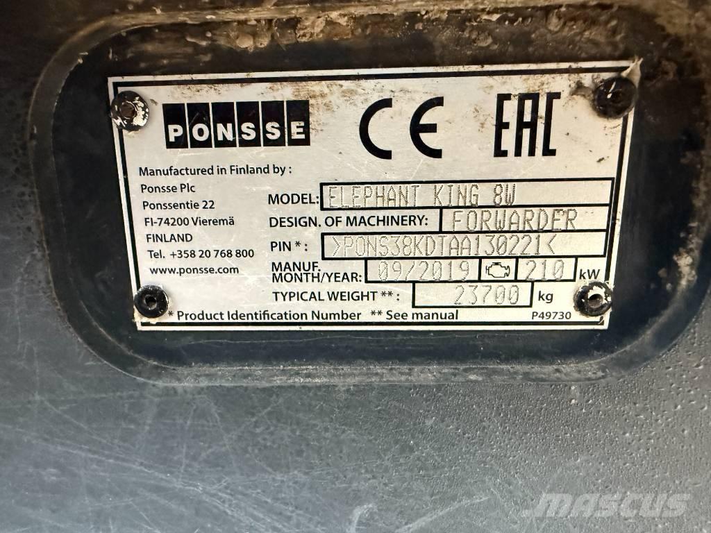 Ponsse Elephant King Skotare