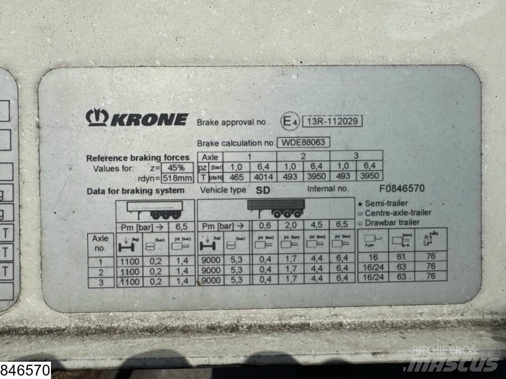 Krone Tautliner Kapelltrailer