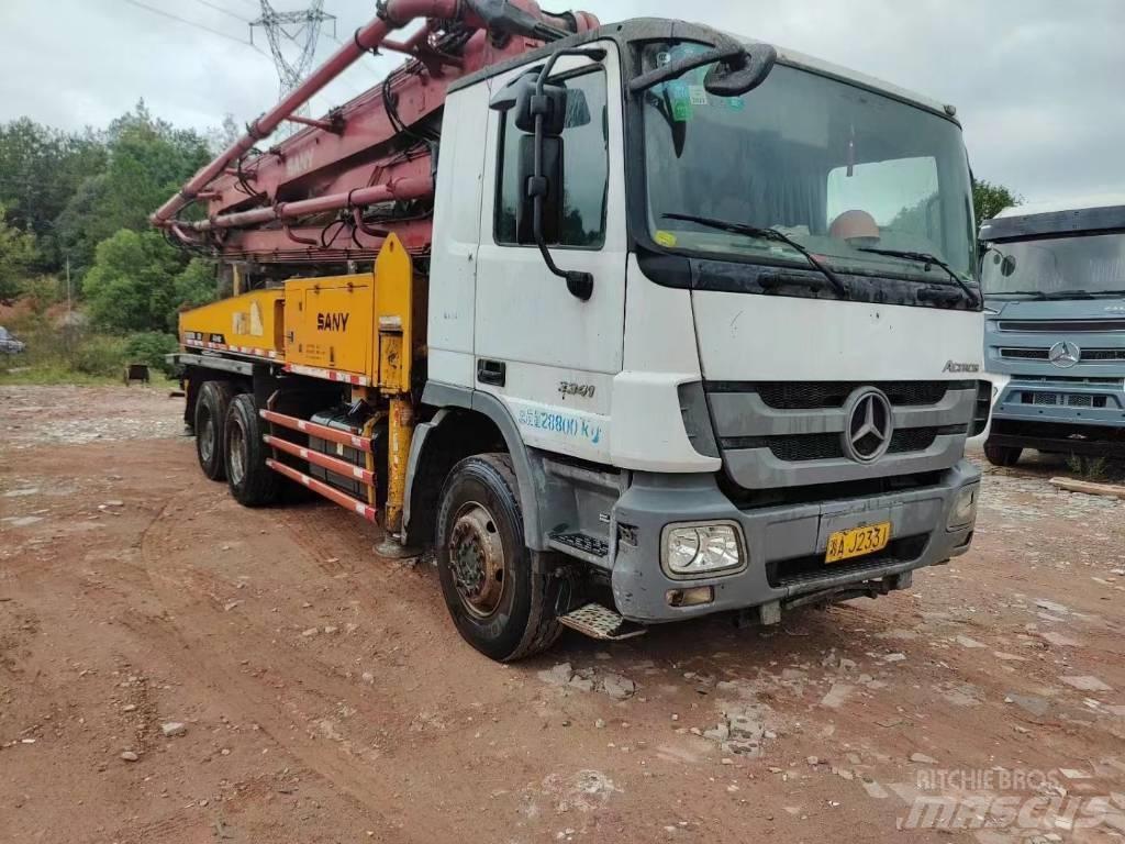 Sany 37m Lastbilar med betongpump