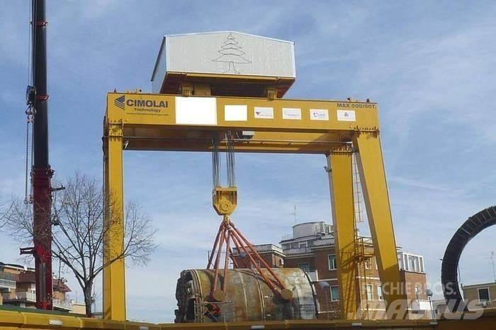  CIMOLAI RGC500Ton Travers- och bockkranar