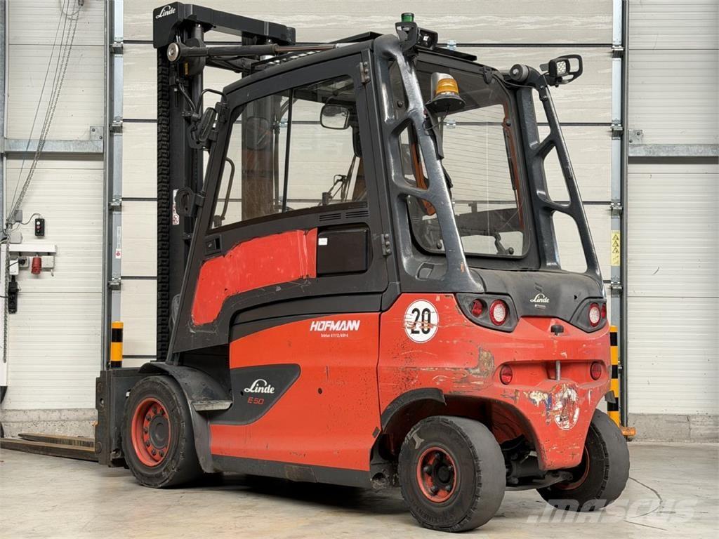 Linde E50HL-01 Elmotviktstruckar