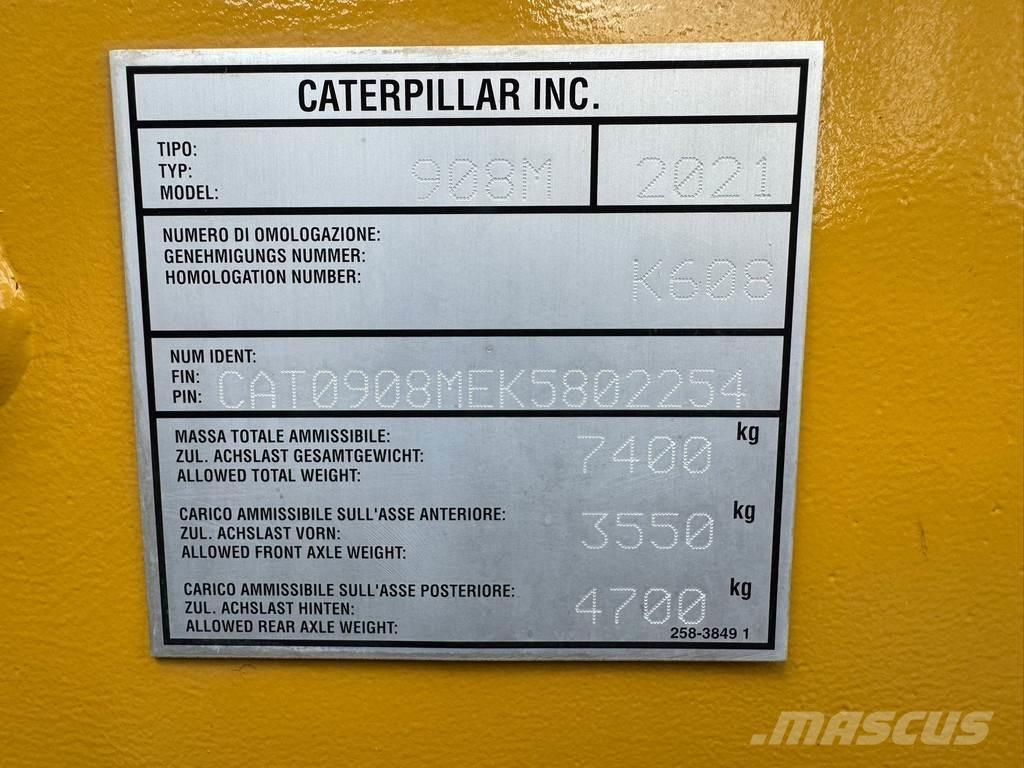 CAT 908M Hjullastare