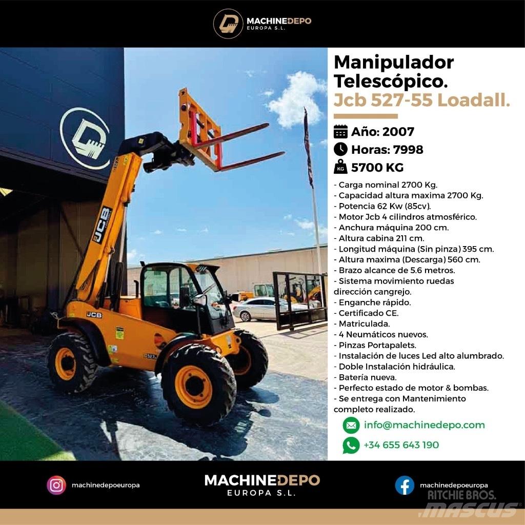 JCB 527-55 Teleskoplastare
