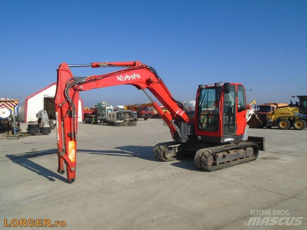 Kubota KX 080-3 Bandgrävare