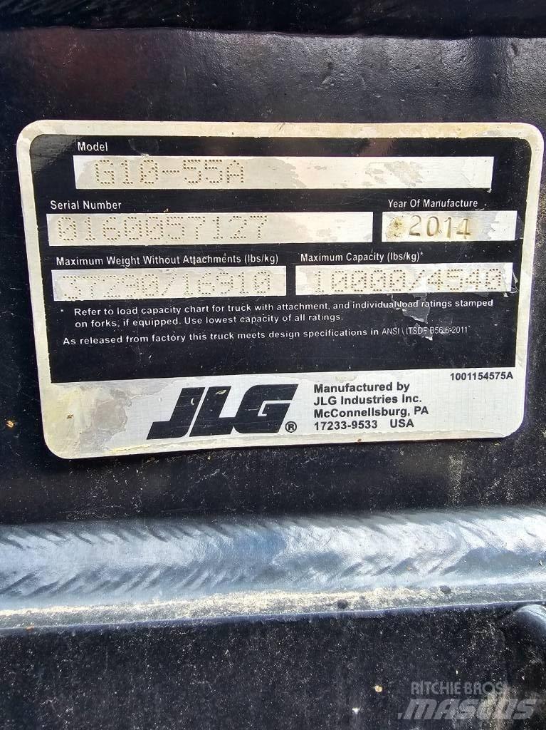 JLG G 10-55 A Teleskoplastare