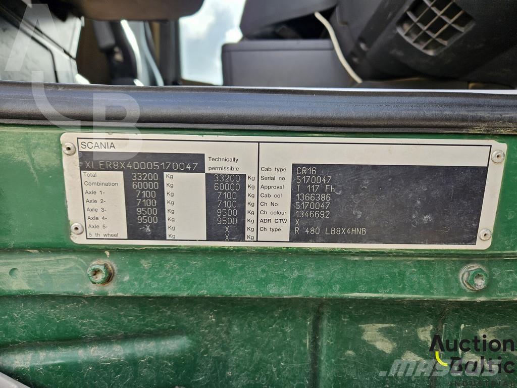 Scania R 480 Tippbilar