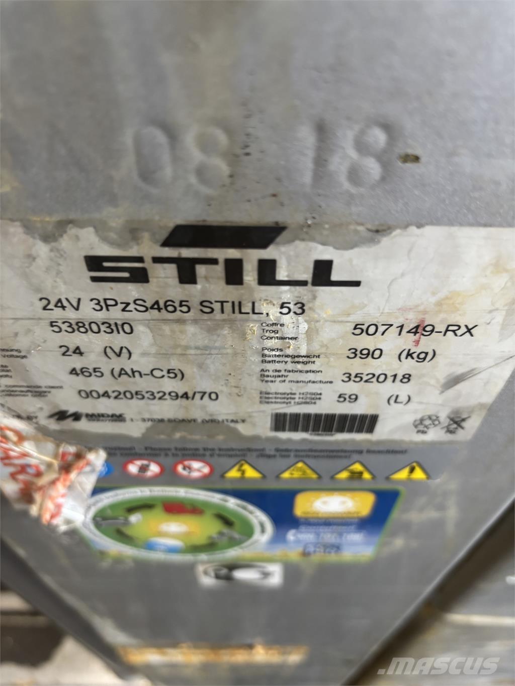 Still OPX 20 Plocktruck, låglyftande