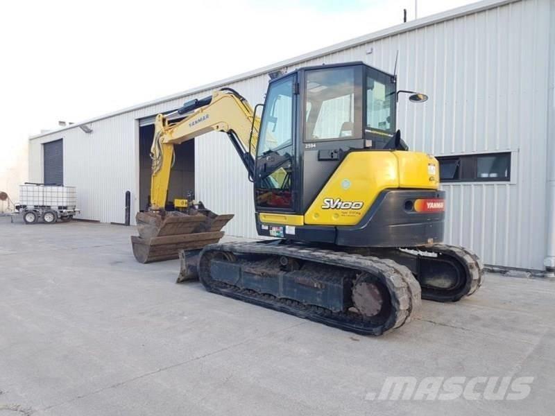 Yanmar SV 100-2 Midigrävmaskiner 7t - 12t