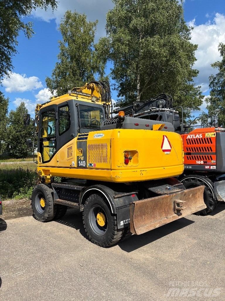 Komatsu PW 140-7 Hjulgrävare