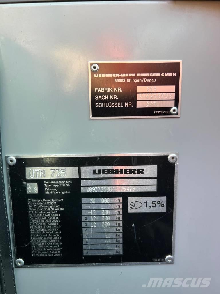 Liebherr LTM 1055-1 Allterrängkranar