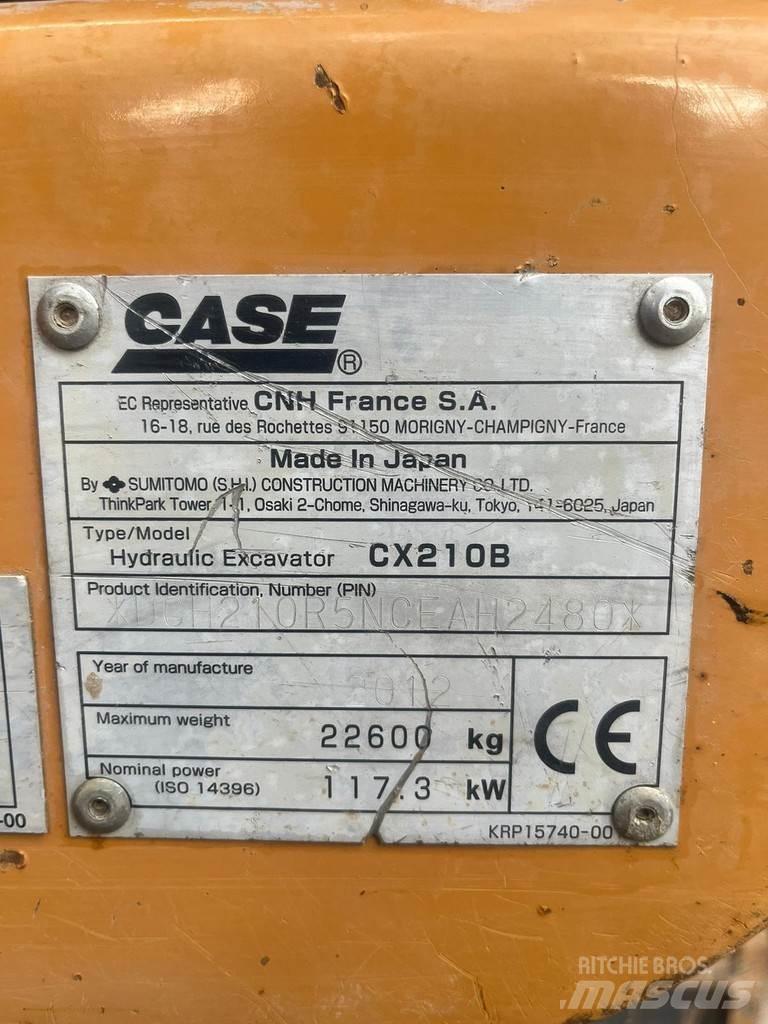 CASE CX210B Bandgrävare