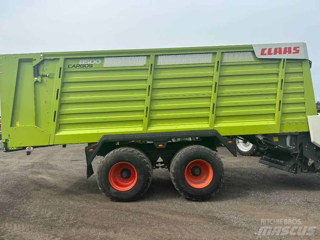 CLAAS Cargos 8500 Hackvagn / Självlastarvagn