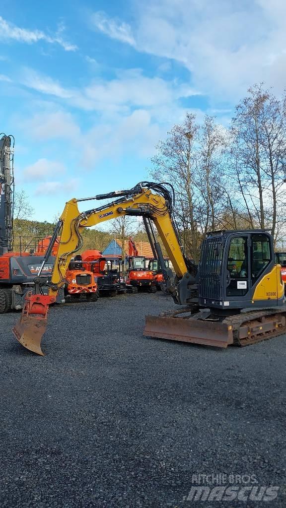 XCMG XE 80 E Midigrävmaskiner 7t - 12t