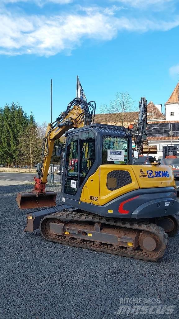 XCMG XE 80 E Midigrävmaskiner 7t - 12t