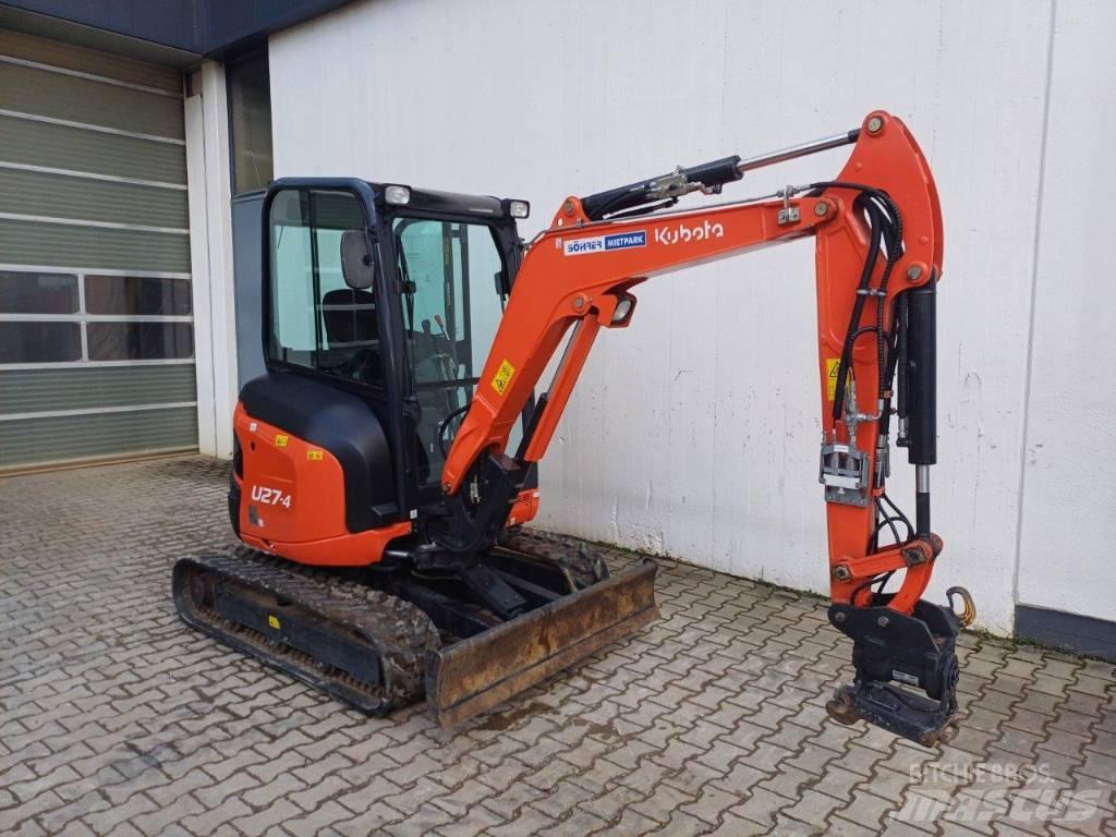 Kubota U 27-4 Minigrävare < 7t