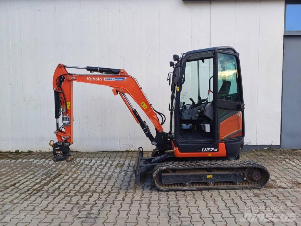 Kubota U 27-4 Minigrävare < 7t