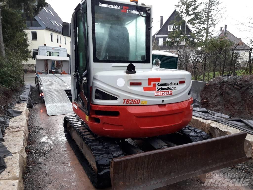 Takeuchi TB260 Minigrävare < 7t