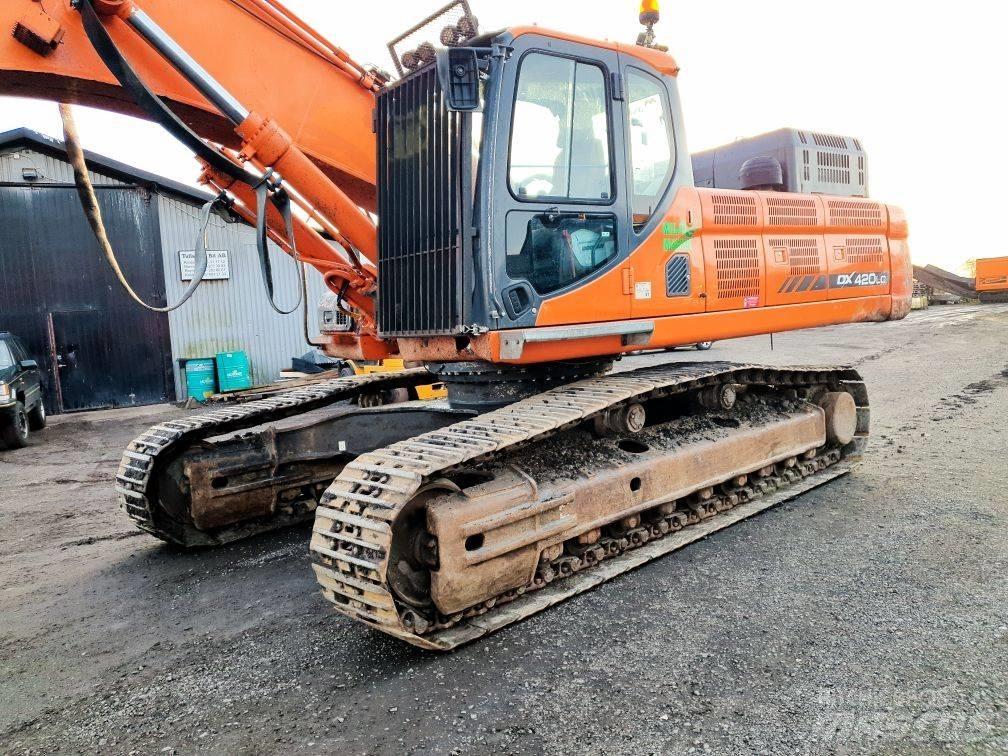 Doosan DX 420 LC-3 Bandgrävare