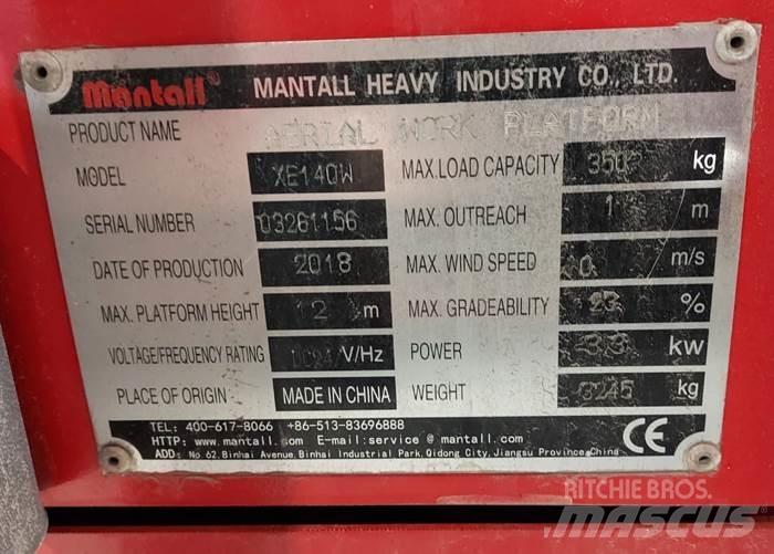 Mantall XE140W Saxliftar