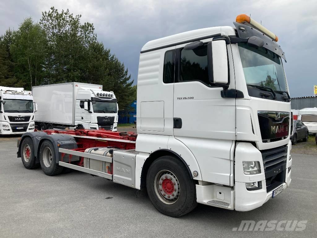MAN TGX 26.500 6X2 Lastväxlare/Krokbilar