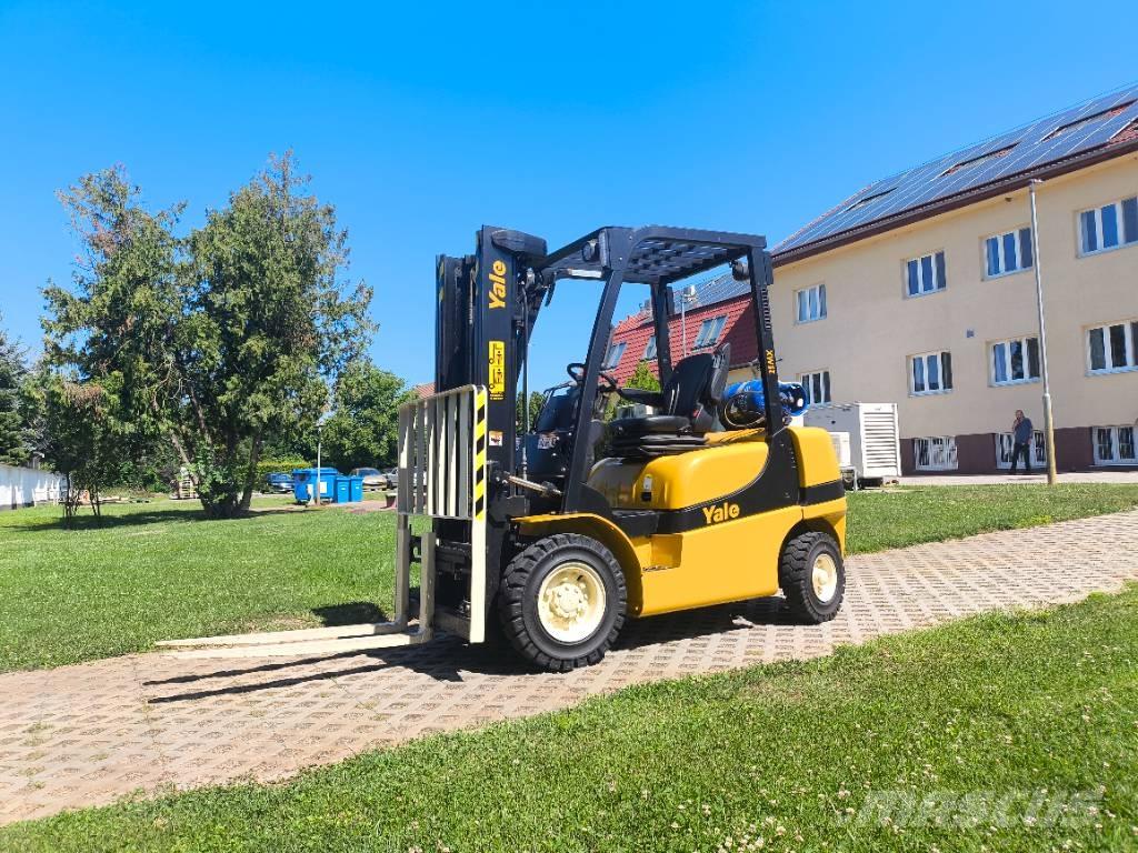 Yale GLP 25 Gasolmotviktstruckar