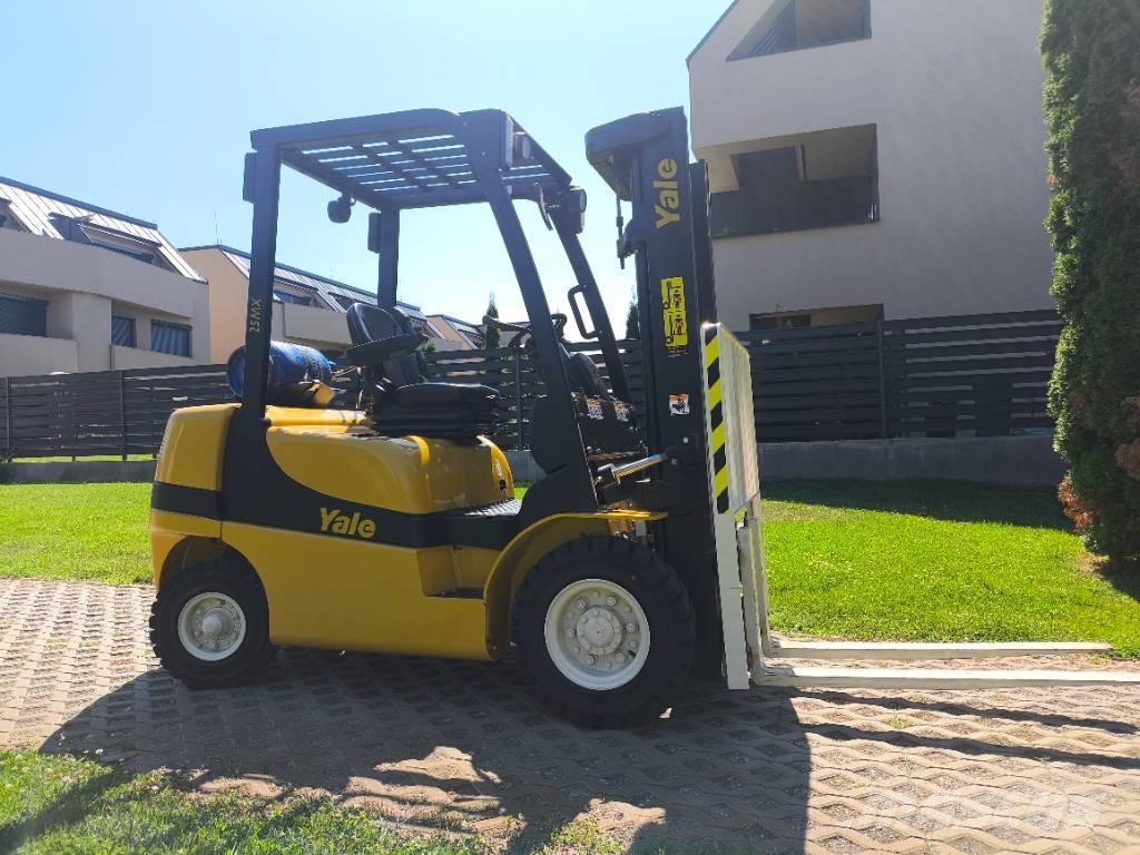 Yale GLP 25 Gasolmotviktstruckar