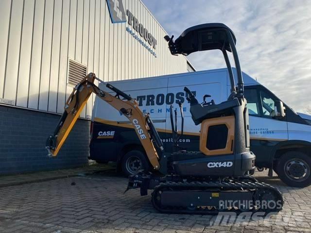CASE CX14D Minigrävare < 7t