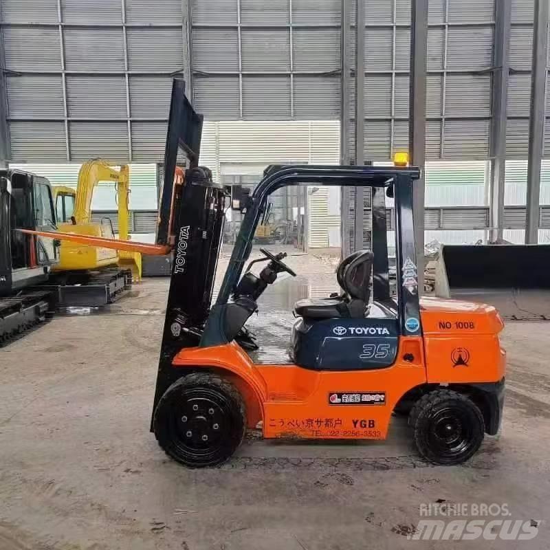 Toyota FD35 Dieselmotviktstruckar
