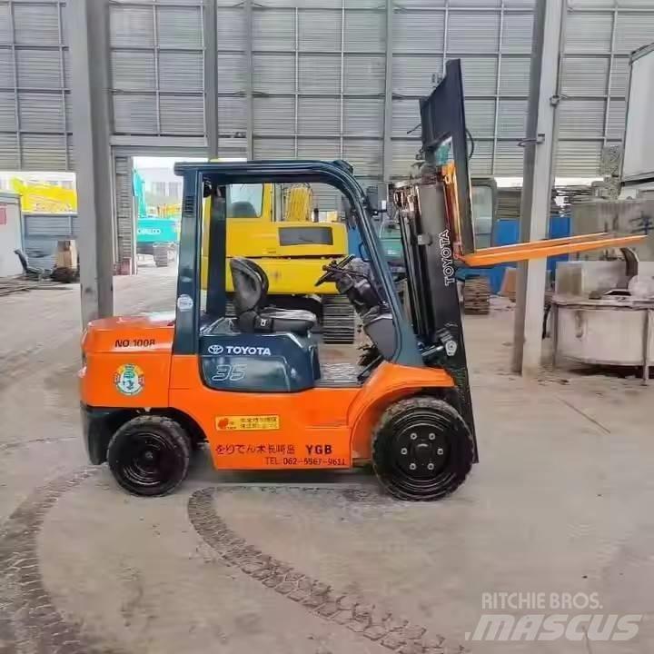 Toyota FD35 Dieselmotviktstruckar