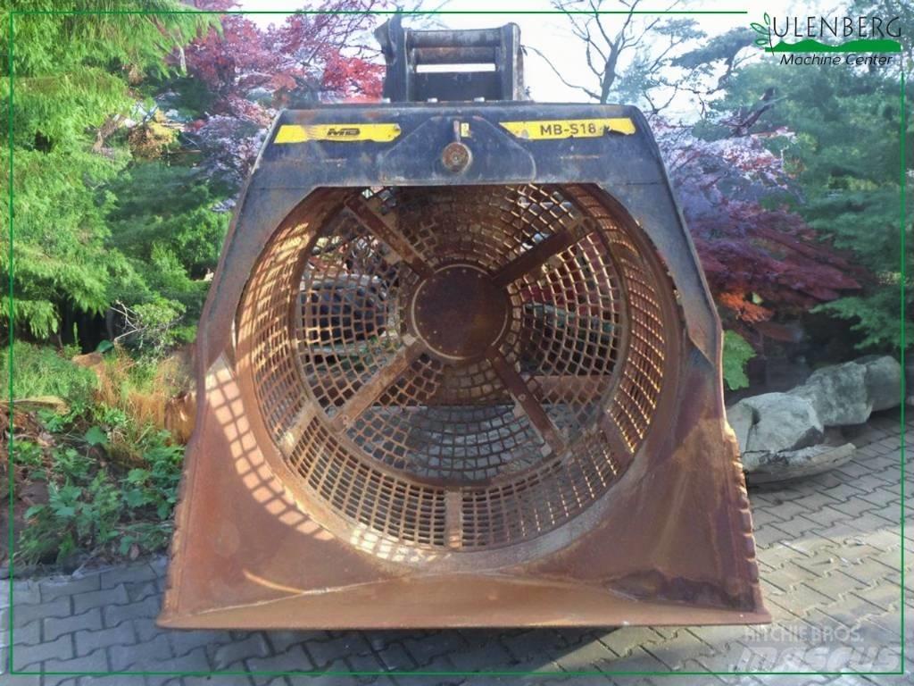MB Crusher MB-S18 Siktskopor