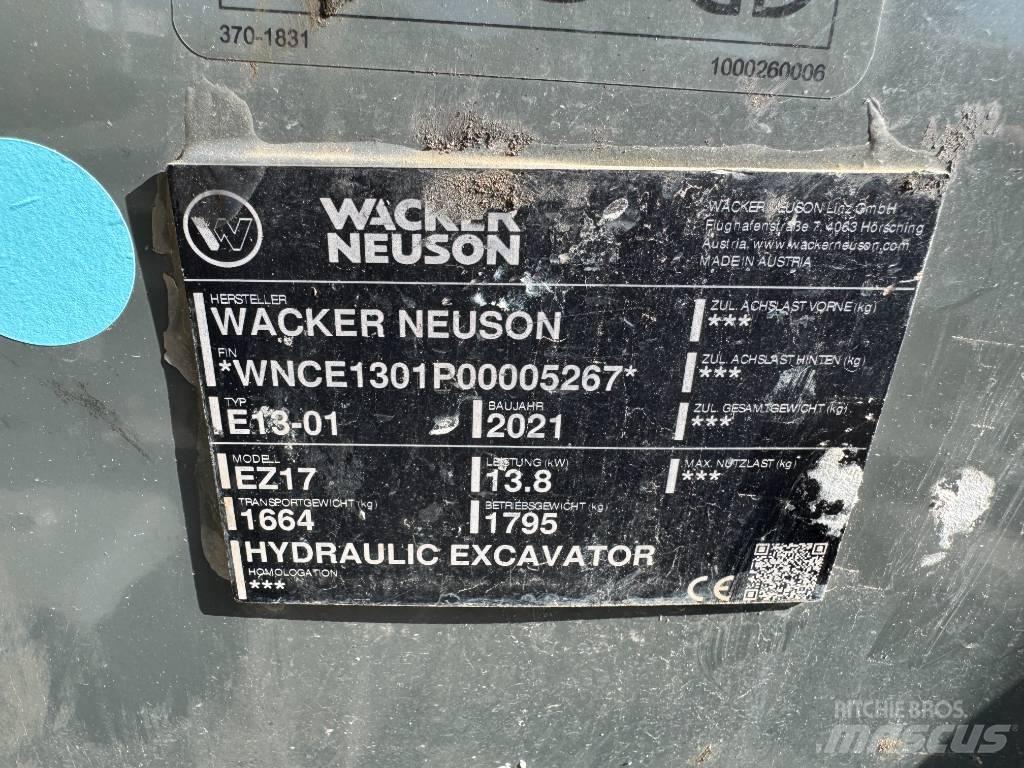 Wacker Neuson EZ17 Bandgrävare