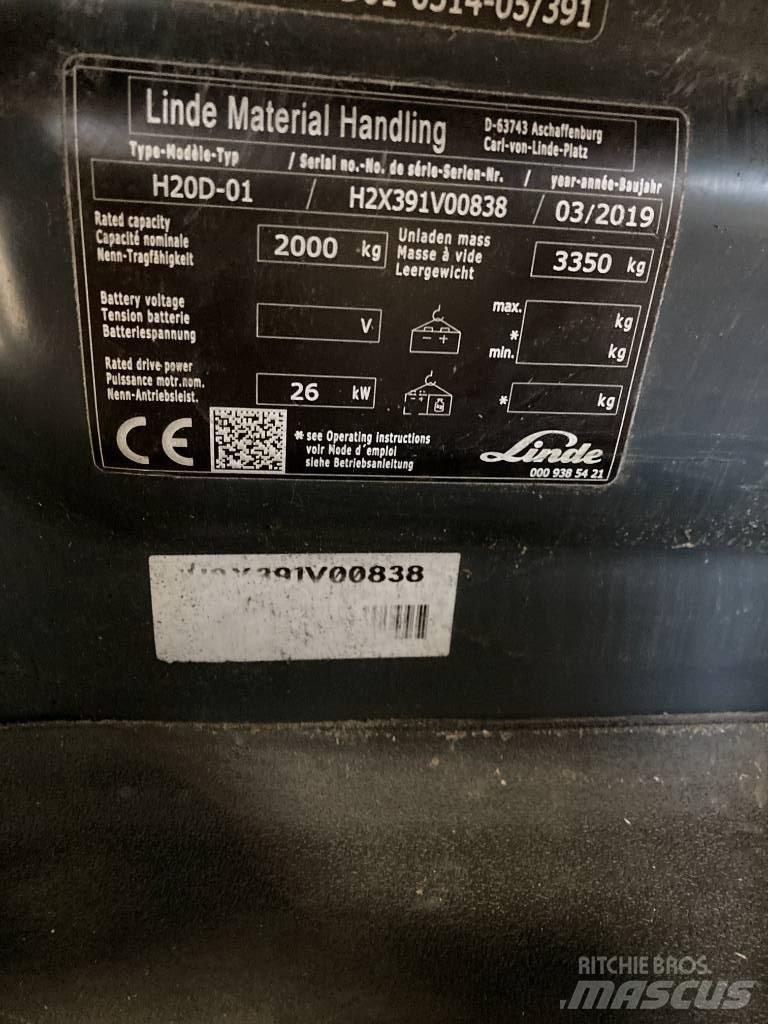Linde H20D/391 Dieselmotviktstruckar