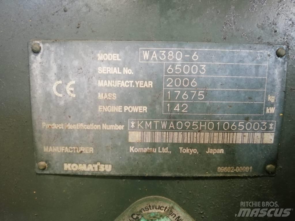 Komatsu WA 380-6 Hjullastare