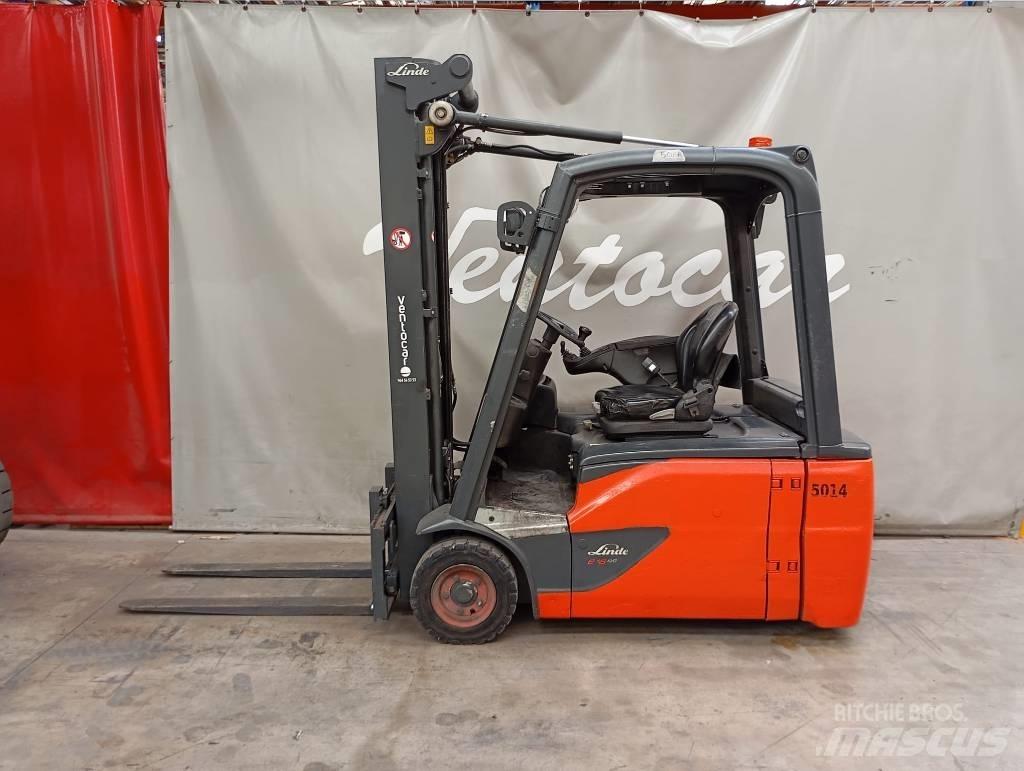 Linde E 16 Elmotviktstruckar