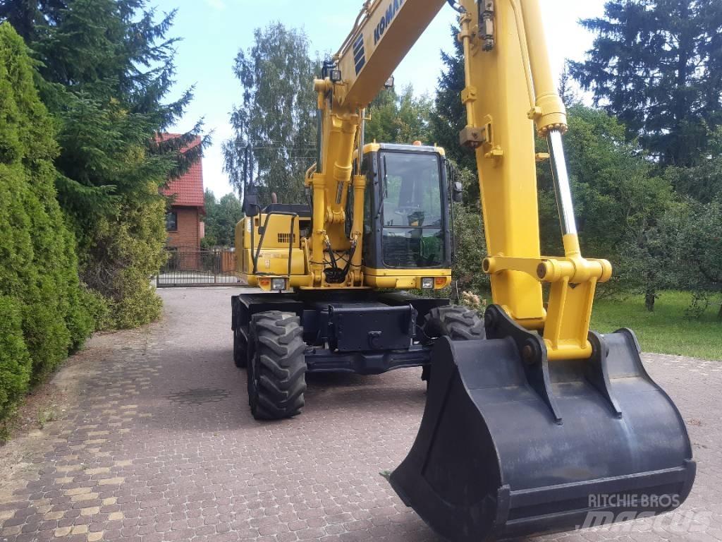 Komatsu PW 130-7 Hjulgrävare