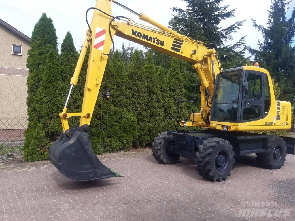 Komatsu PW 130-7 Hjulgrävare